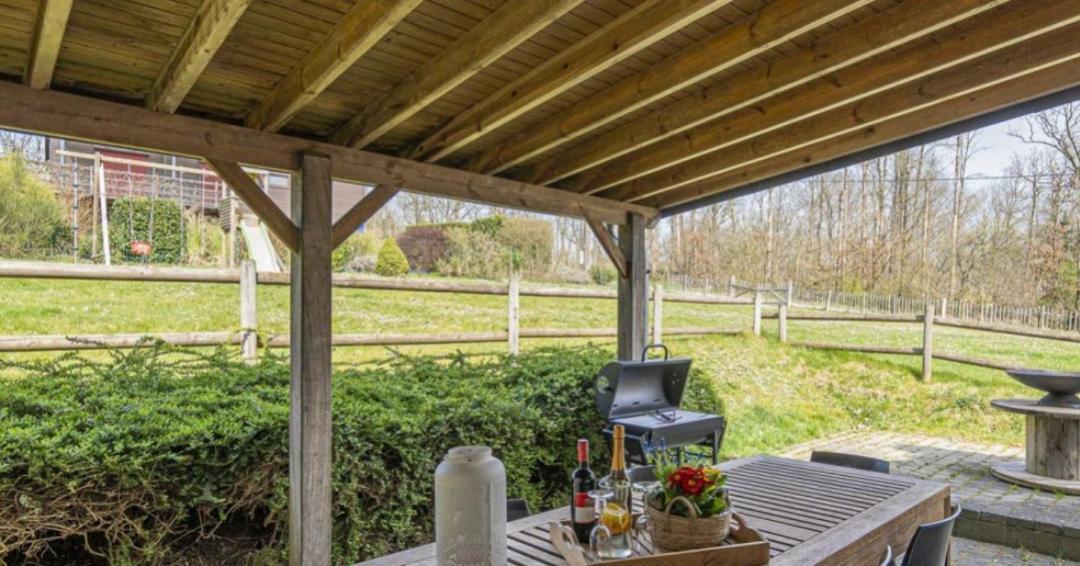 Villa Du Bonheur Met Sauna En Jacuzzi Somme-Leuze Esterno foto