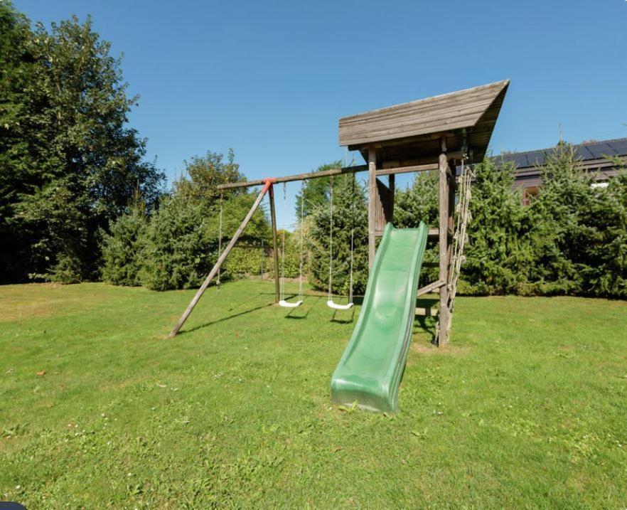 Villa Du Bonheur Met Sauna En Jacuzzi Somme-Leuze Esterno foto